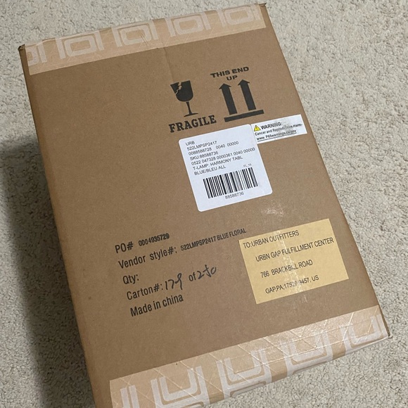 Urban Outfitters | Accents | Urban Outfitters Harmony Table Lamp Nib ...